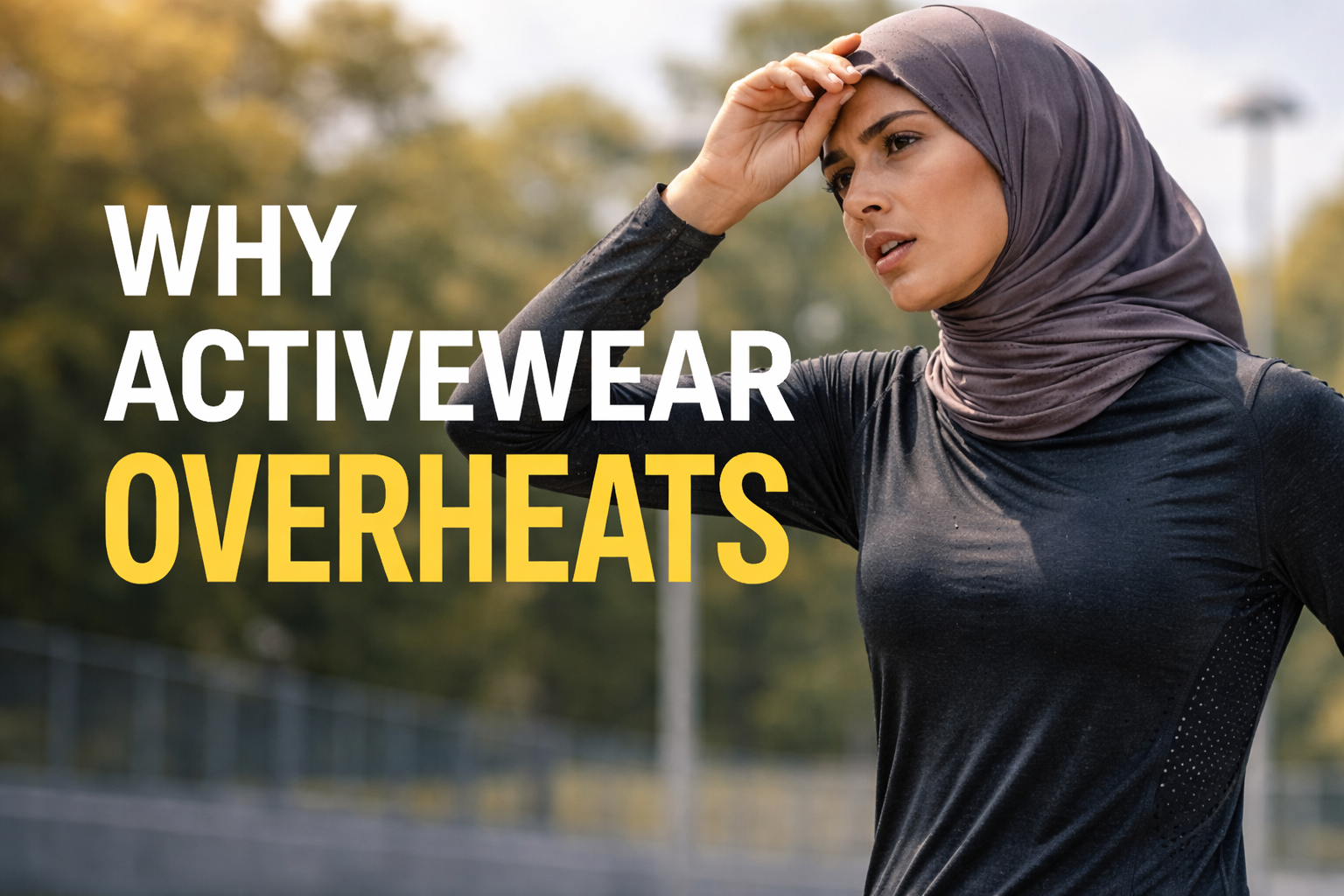 Why some activewear traps heat